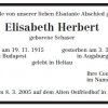 Schaser Elisabeth 1915-2005Todesanzeige